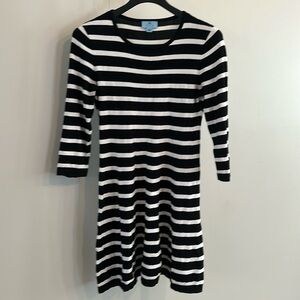CeCe striped sweater dress​